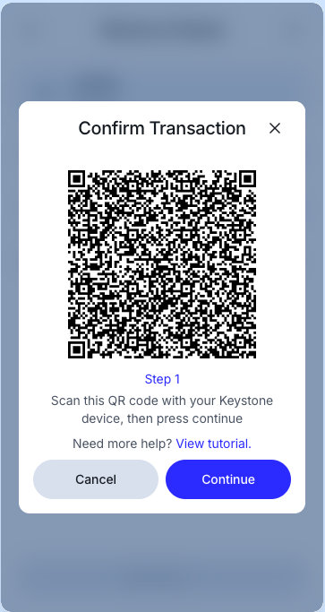 Keystone QR Code